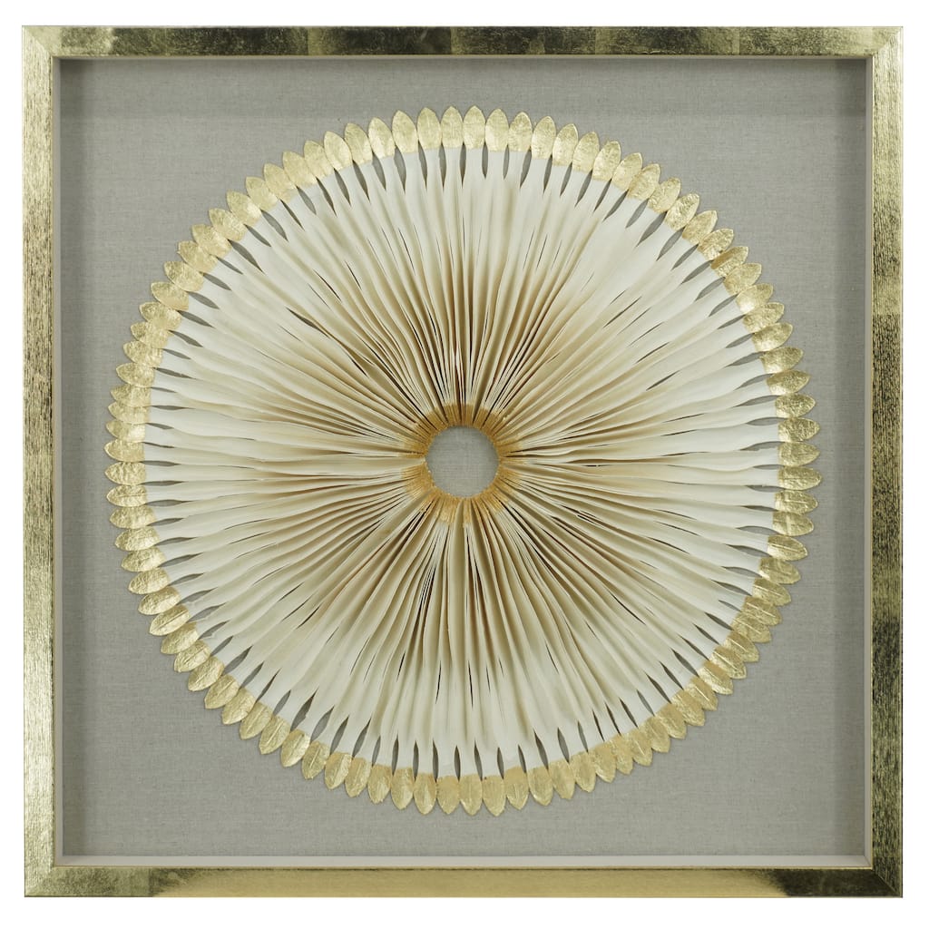 HUJI Abstract Paper Quilling Art Shadow Box Wall Decor