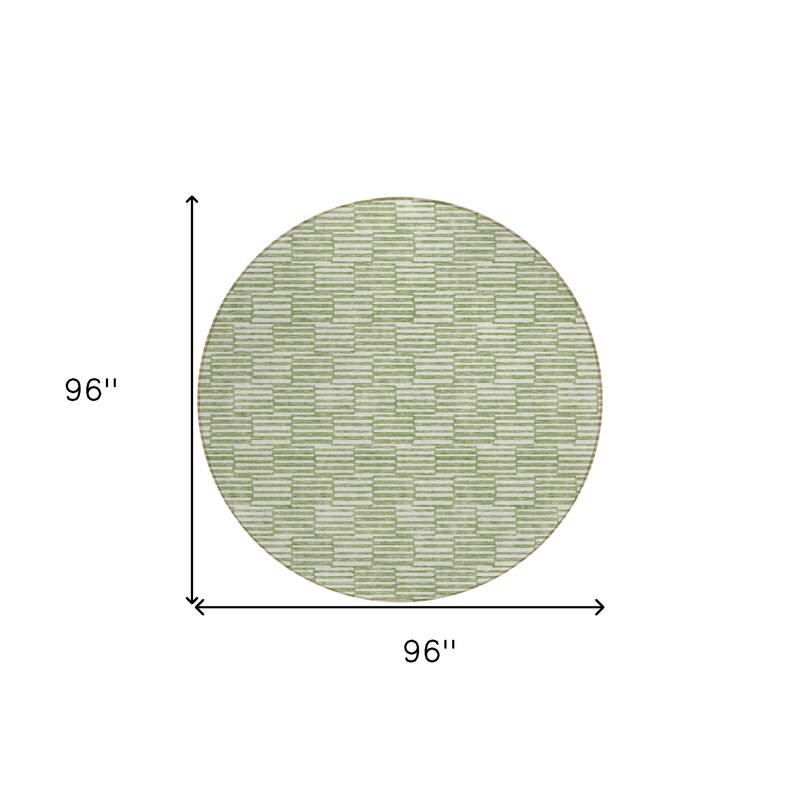 HomeRoots Geometric Transitional Rectangle Outdoor Rug