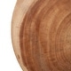 preview thumbnail 5 of 8, Rattan Cage Side Table With Solid Wood Top by East at Main
