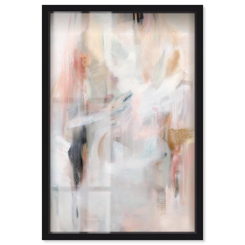Drifting Colors II Shadowbox by Art Remedy - Black - 30" x 45"