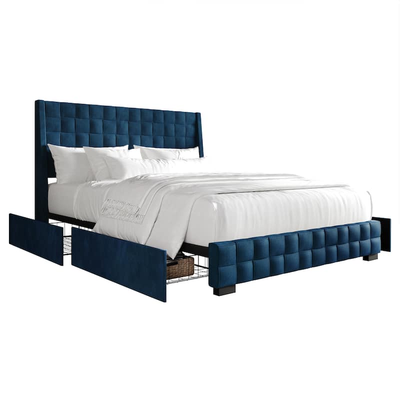 CraftPorch Minimalist Platform Bed