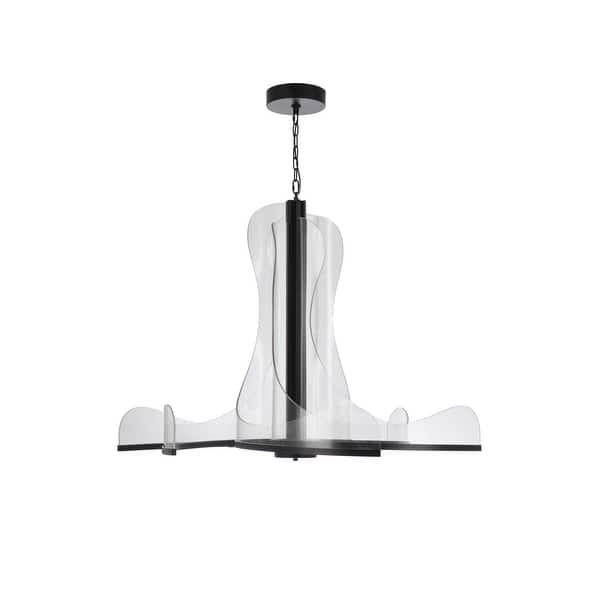 slide 1 of 1, Craftmade Estrella Chandelier - Matte Black