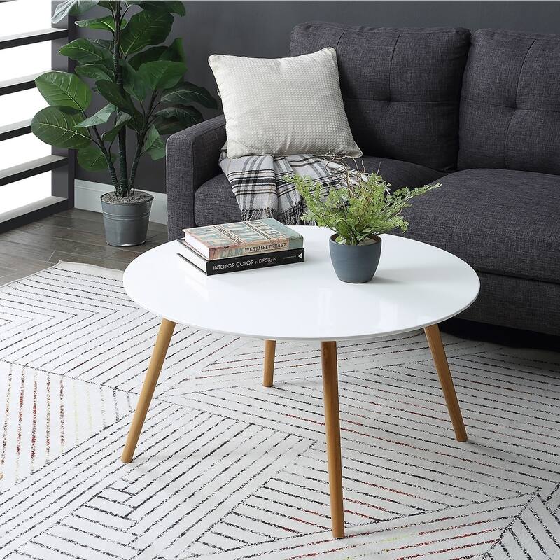 Convenience Concepts Oslo Round Coffee Table
