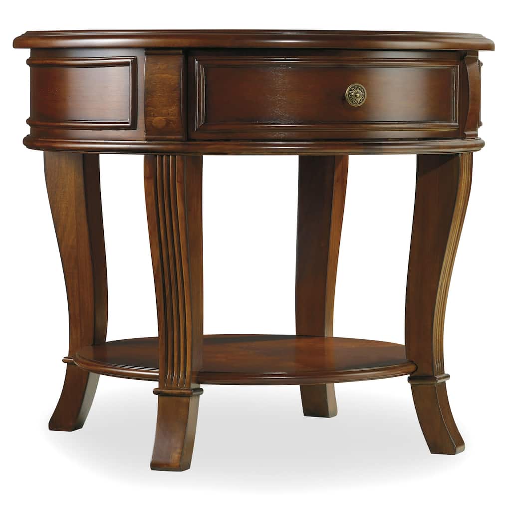 Brookhaven Round Lamp Table - 28"W x 28"L x 24"H