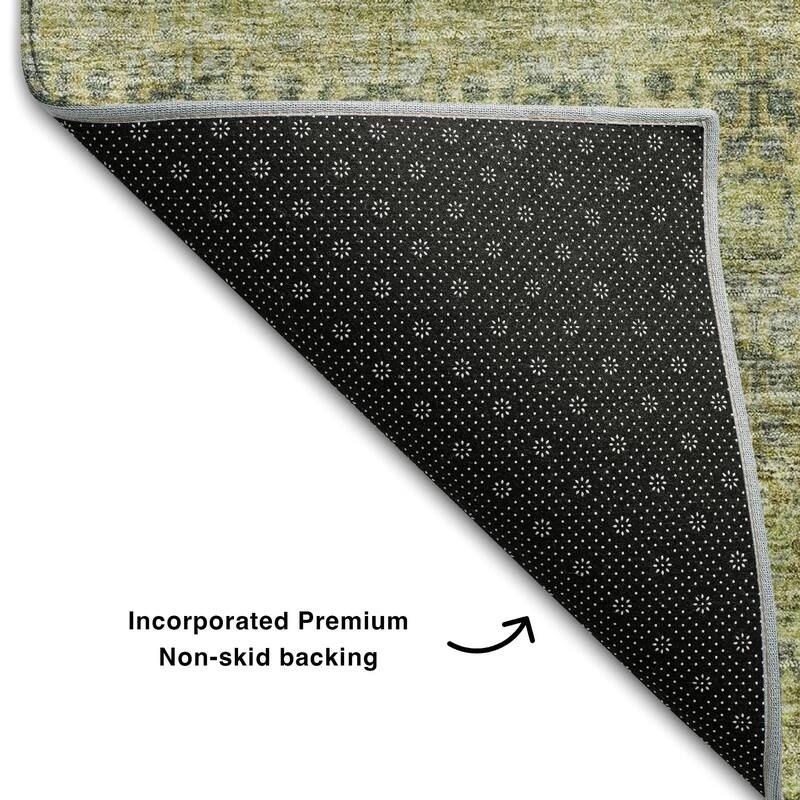 Premium Washable Super Soft Ombre Solid Mayfield Rug