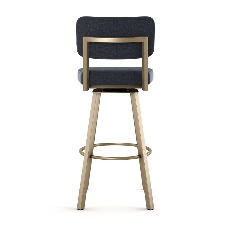 Amisco Alek Swivel Counter and Bar Stool