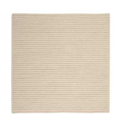 Natural SQUARE Simply Home In-Outdoor Area Rug