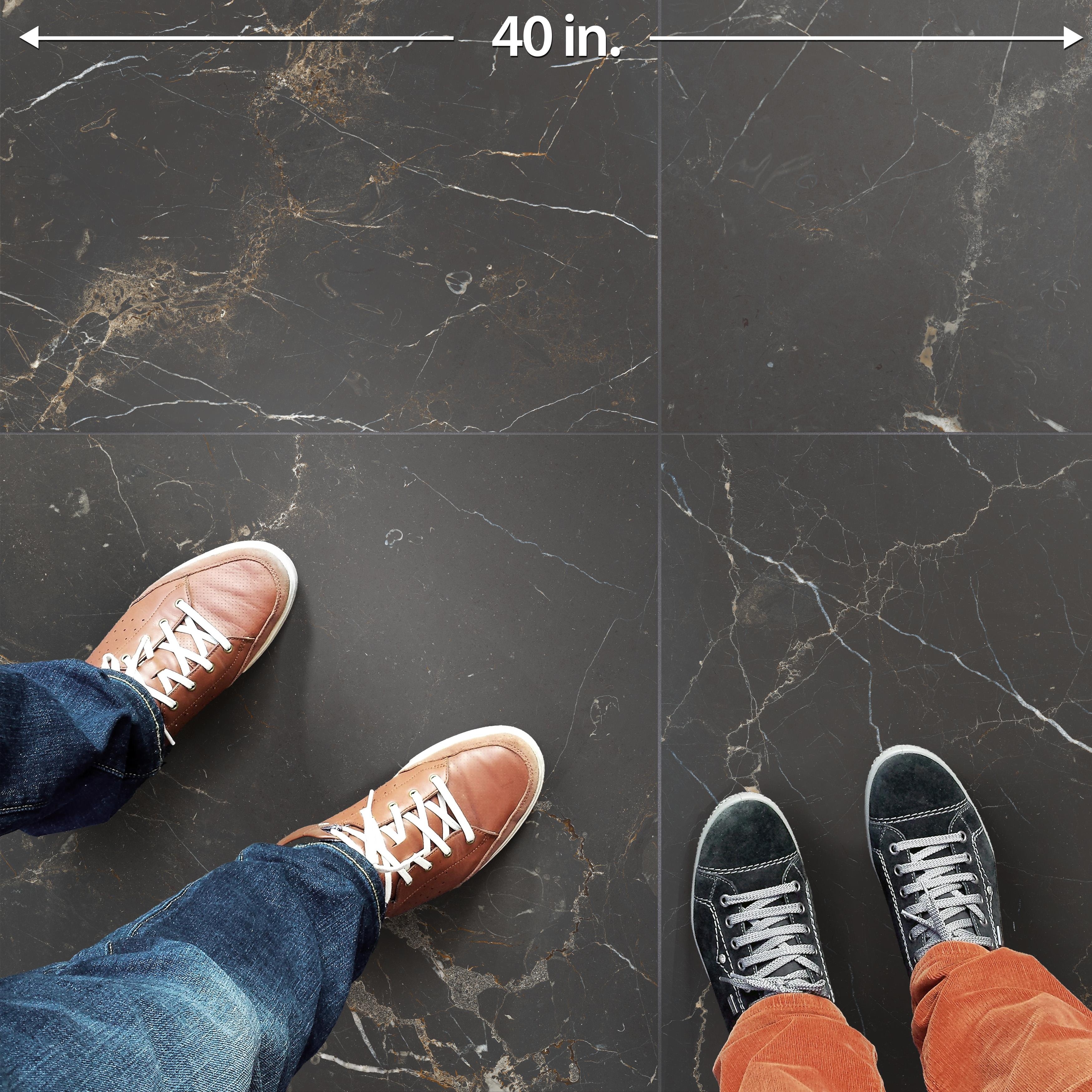 Merola Tile Reve Noir 23-1/2
