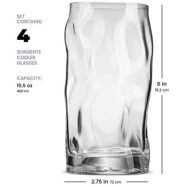 Bormioli Rocco Sorgente Cooler Glass - 15.5 oz