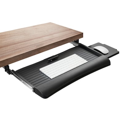 Mount-It! Under Desk Keyboard Drawer with Mouse Platform