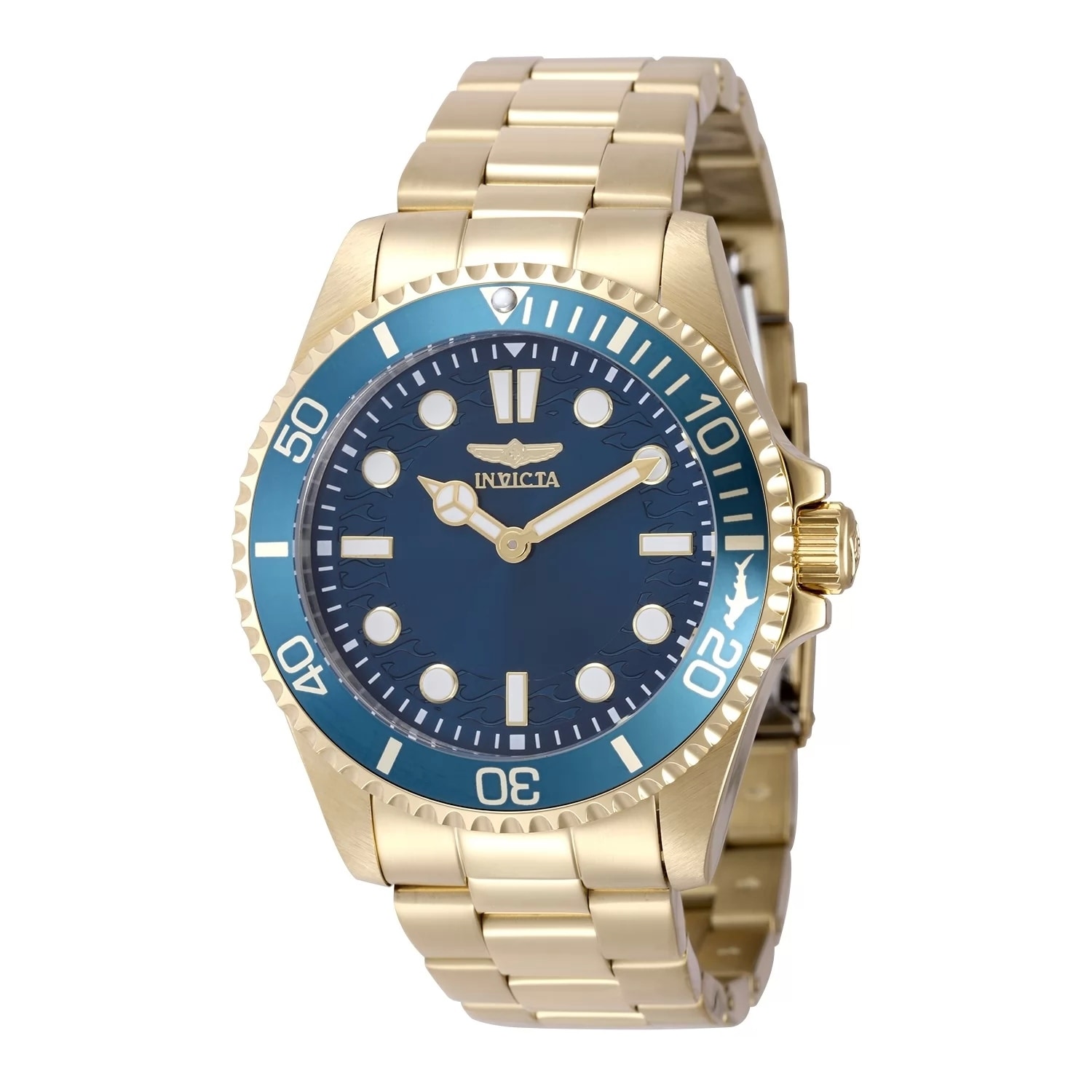 Invicta Men's 49699 Pro Diver Quartz PC20S Blue Dial Watch