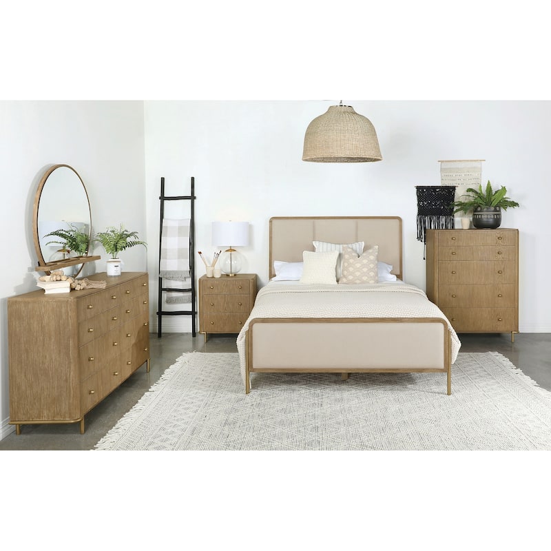 Arini 5-Piece Bedroom Set - Cream/Sand Wash - Queen