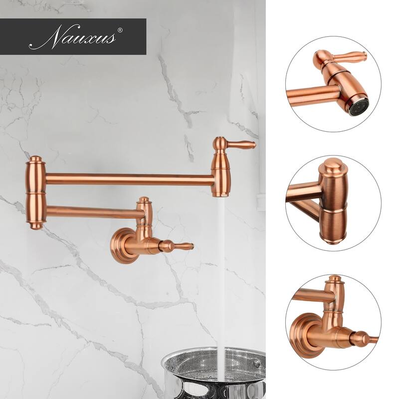 Pot Filler Kitchen Faucet Wall-Mounted