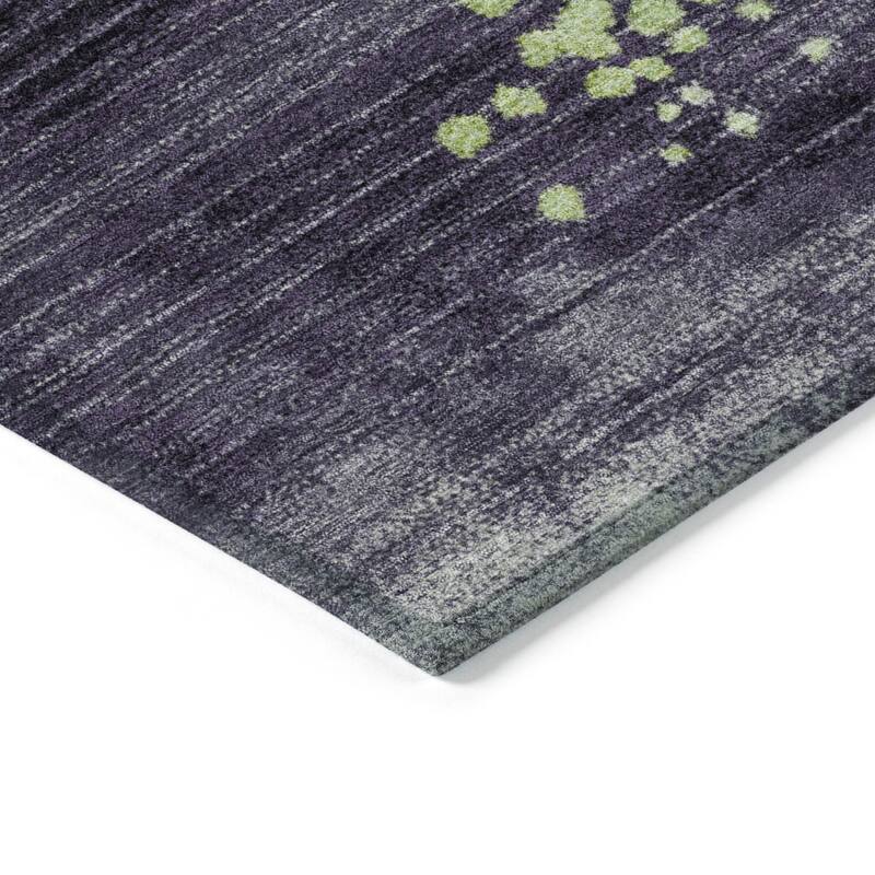 HomeRoots Geometric Transitional Rectangle Outdoor Rug