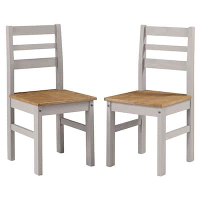 Corrona Collection Solid Wood Dining Chair (Set of 2)
