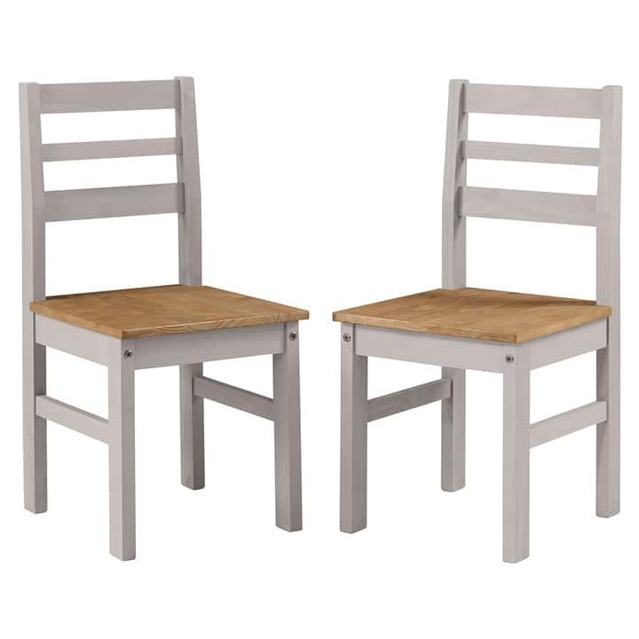Corrona Collection Solid Wood Dining Chair (Set of 2)