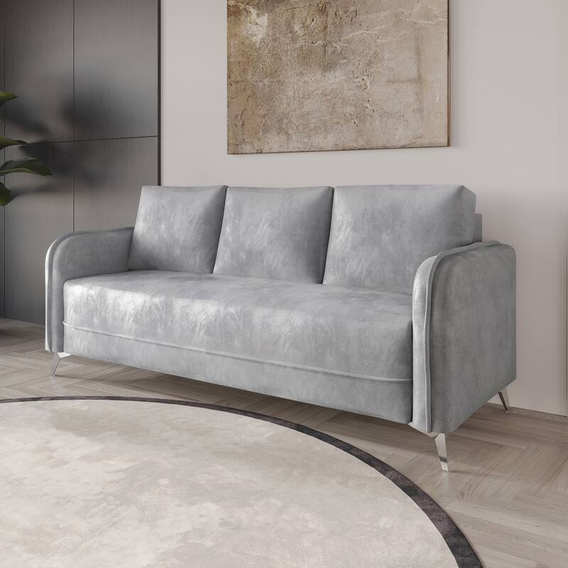 CraftPorch Luxurious Velvet Upholstered Sofa