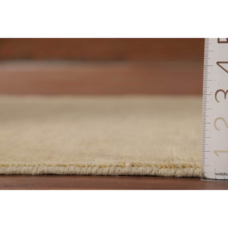 Gabbeh Contemporary / Modern Runner Rug Handmade Wool Carpet - 2'11"x 10'1"