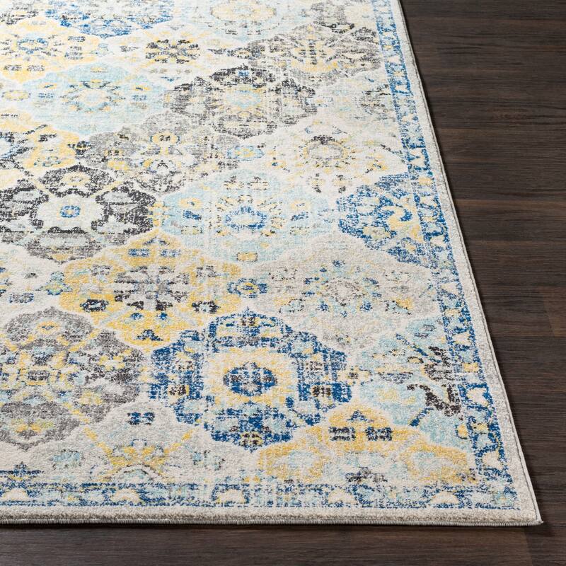 Livabliss Harput Transitional Medallion Area Rug
