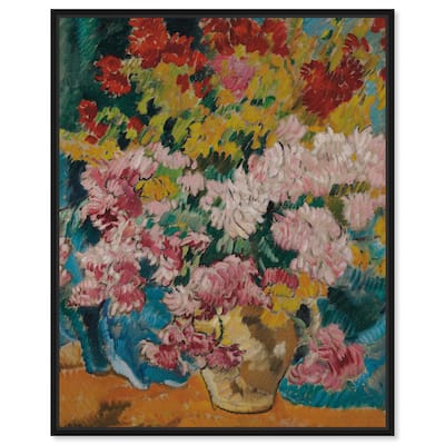 Give him Flores Canvas by Art Remedy