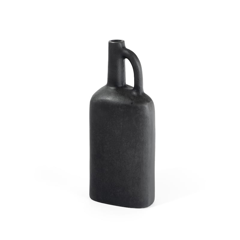 11" Gray Aluminum Jug Table Vase - 5