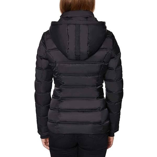 Shop Nautica Women S Water Resistant Puffer Jacket Parka Coat