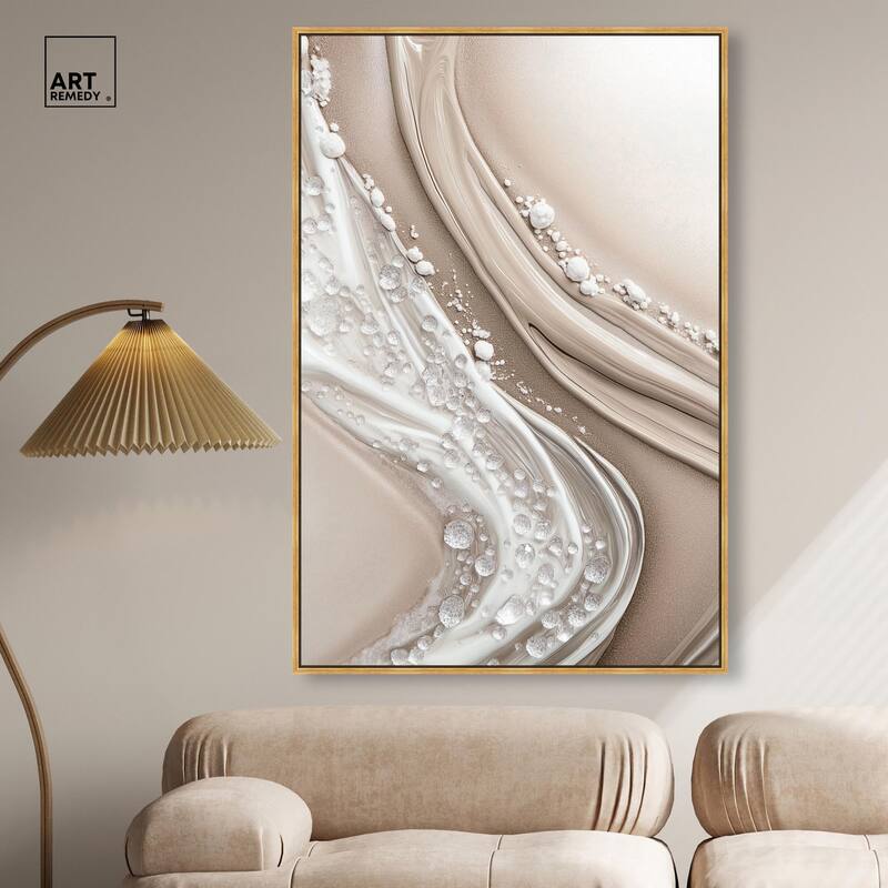 Viscous Veils I Canvas by Art Remedy
