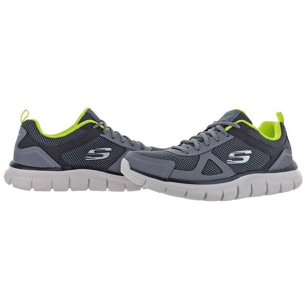 Shop Black Friday Deals On Skechers Mens Track Bucolo Running Shoes Leather Memory Foam Overstock 27043848