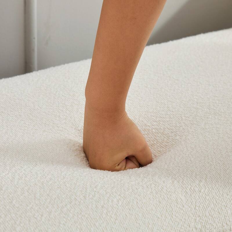 ​66" Upholstered Storage Bench - PU with Bolster Pillows