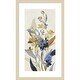 preview thumbnail 1 of 7, Amanti Art Reach Upwards I by Asia Jensen Wood Framed Wall Art Print - Svelte Natural