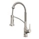 preview thumbnail 51 of 88, Karran Scottsdale Touchless Single-Handle Pull-Down Sprayer Kitchen Faucet Stainless Steel