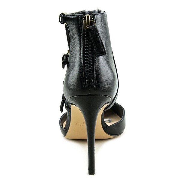 nine west black court shoes