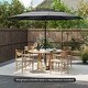 preview thumbnail 31 of 68, Costway 10 ft 3-tier Vented Patio Umbrella Large Market Table Umbrella