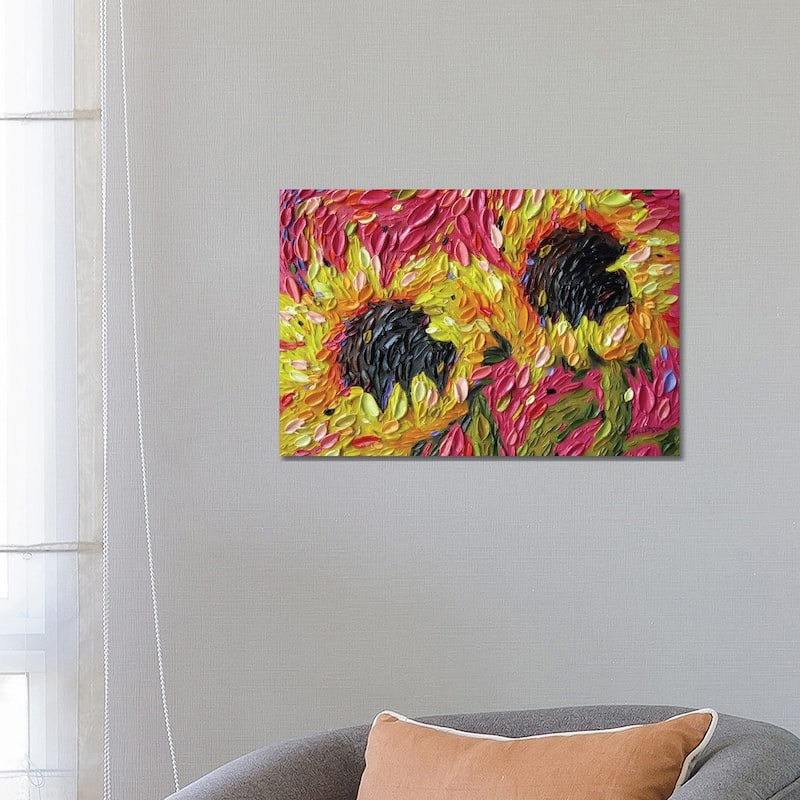 iCanvas "Fiesta Sunflowers" by Dena Tollefson Canvas Print - 18x26x1.5
