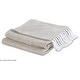 preview thumbnail 16 of 24, Cotton Throw Blankets All-Season Medium Weight | Set of 2 | Chevron Design (50''x60'')
