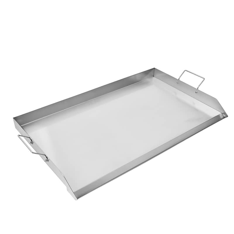 Flat Top Griddle Universal BBQ Grill Pan Cookware - 36x22 inch - Stainless Steel