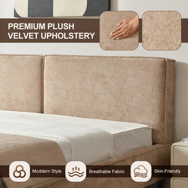 Contemporary Soft Close Platform Bed