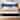 Farmhouse Bed Frame with Holey Board, Upholstered Headboard Platform Bed with Charging Station