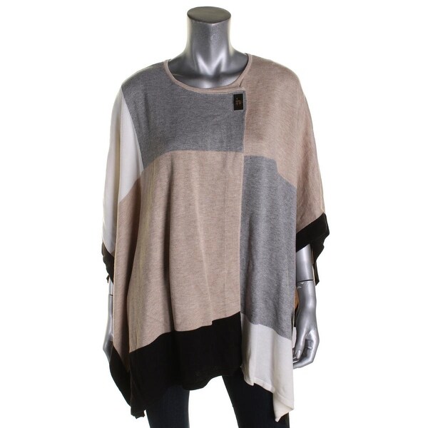 calvin klein poncho sweater