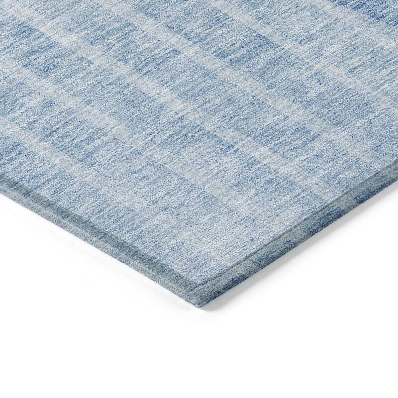 HomeRoots Striped Transitional Rectangle Outdoor Rug