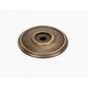 preview thumbnail 7 of 8, Alno Classic Traditional 1-3/8 Inch Diameter Cabinet Knob Backplate Antique English Matte