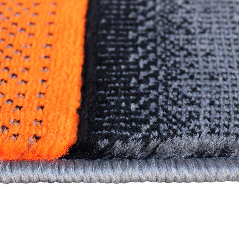 Modern Geometric Style Color Blocked Indoor Area Rug