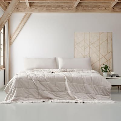 Dark Sky Reserve® - Bamboo Linen Comforter - Portugal Made - Creamy Beige