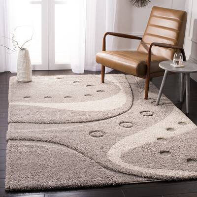 SAFAVIEH Florida Shag Riet Abstract 1.2-inch Thick Rug