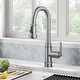 preview thumbnail 150 of 154, Kraus 2-Function 1-Handle 1-Hole Pulldown Sprayer Brass Kitchen Faucet