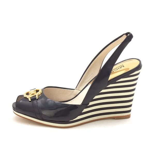 michael kors slingback wedges