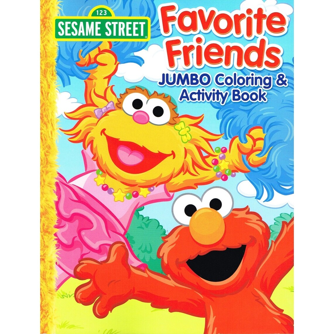 Sesame Street Elmo Jumbo Coloring Book Day Of Play Mimbarschool Com Ng Activity book ~ abby outdoors all day! sesame street elmo jumbo coloring book