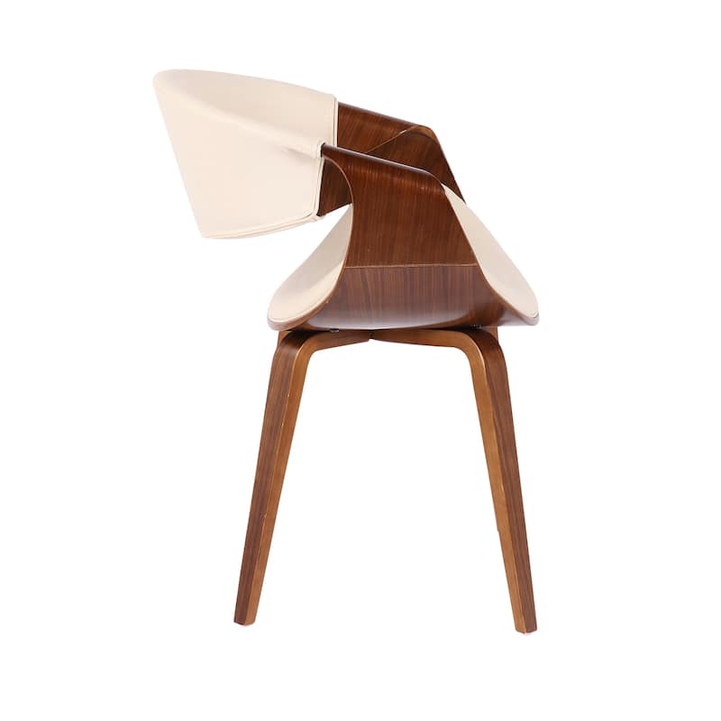 Carson Carrington Kanteborg Faux Leather/Wood Dining Chair