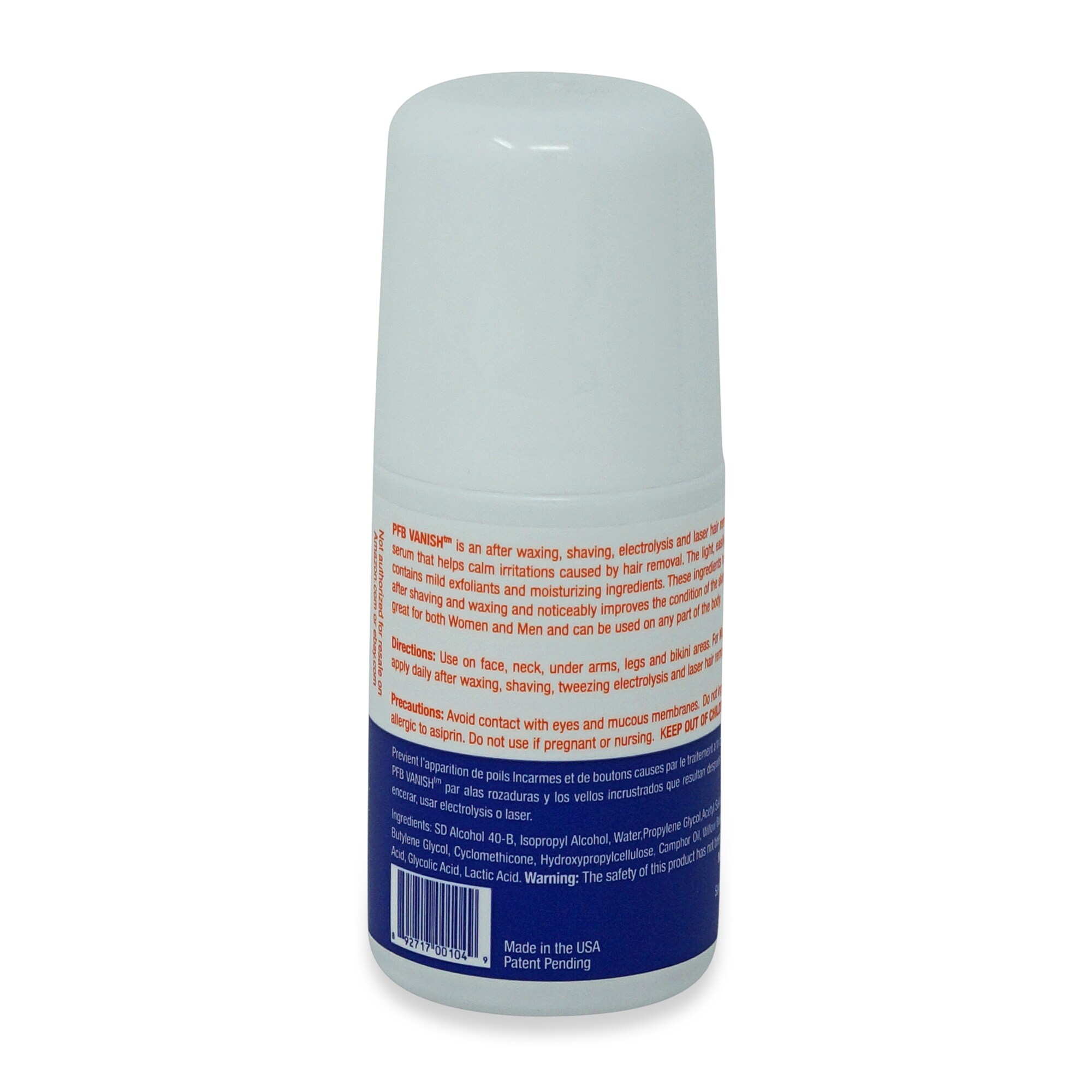 Shop Pfb Vanish Ingrown Hair Roll On 2 Oz Free Shipping On