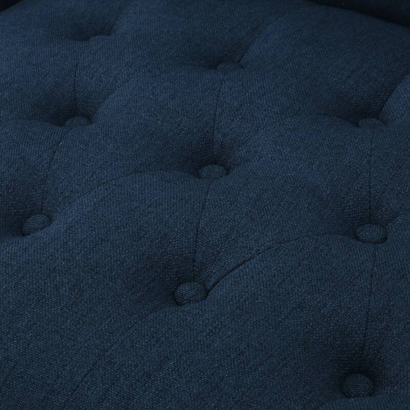 27.5" Button Tufted Club Chair